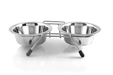 stainless steel cat food bowl