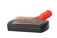 picture of cat grooming brush