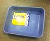 picture of open cat litter box